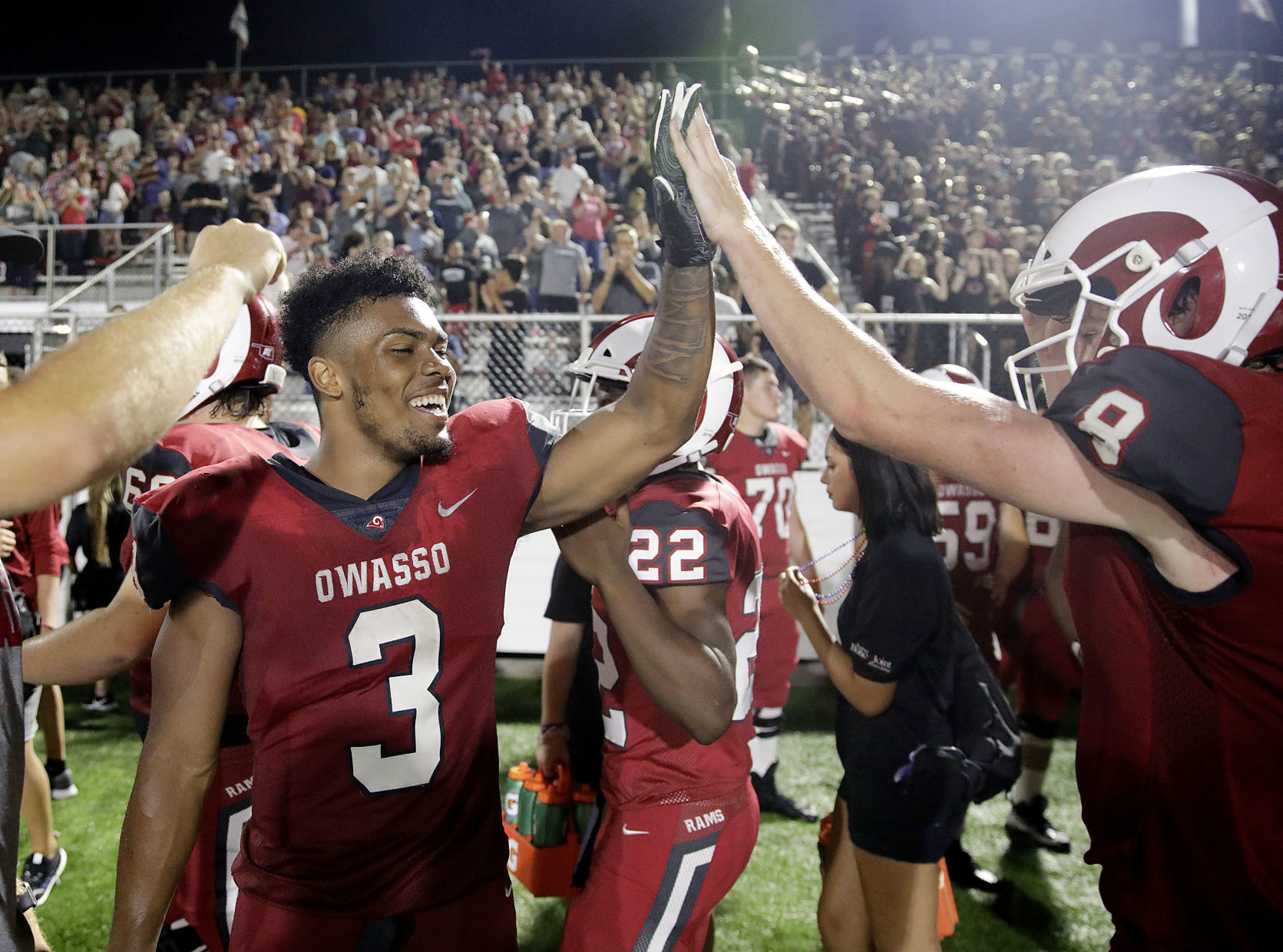 No. 1 Class 6AI: Owasso Rams (3-0)